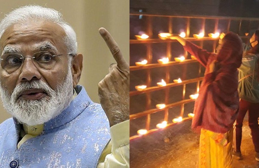 प्रधानमंत्री नरेंद्र मोदी शुक्रवार 7 जनवरी को असम के कोकराझार में हैं। यहां वह जनसभा को संबोधित करेंगे। अभी हाल ही में पीएम मोदी को संशोधित नागरिकात कानून (CAA) को लेकर भड़के आक्रोश की वजह से असम में जापानी पीएम शिंजो आबे के साथ शिखर सम्मेलन को रद्द करना पड़ा था। उसी आसाम में पीएम के लिए अब स्थिति बिल्कुल बदली हुई दिखाई दी। पीएम मोदी के लिए असम के कोकराझार को 70 हजार मिट्टी के दियों से रौशन किया गया। पीएम नरेंद्र मोदी ने भी अपने लिए जले दीयों की तस्वीर ट्वीट की है।