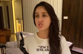 Nora Fatehi, Nora Fatehi angry for Filfare award, video viral on socail media, नोरा फतेही, Remo D'Souza, street dancer, award,