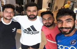 VIDEO: न्यूजीलैंड के साथ ODI सीरीज से पहले खिलाड़ियों ने जिम में बहाया पसीना, टीम के साथ दिखे रोहित शर्मा