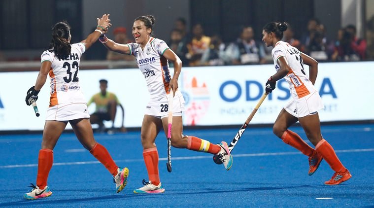 Hockey India, India, New Zealand, Great Britain, navneet kaur, sharmila, indian female hockey team, Rani Rampal, India vs Great Britain, Great Britain vs India, Women hockey, hockey news