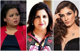 Raveena Tandon, रवीना टंडन, भारती सिंह, फराह खान, Bharti Singh, bollywood news, Comedian Bharti Singh, director Farah Khan, entertainment news, Farah Khan, fir against raveena farah and bharti, Raveena Tandon