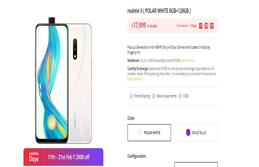 Realme Days Sale