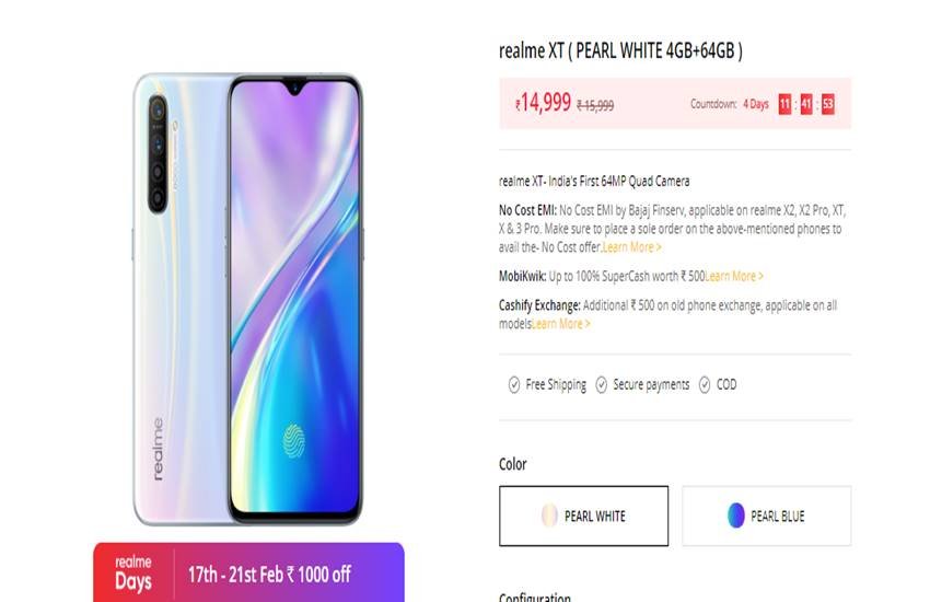 Realme Days Sale