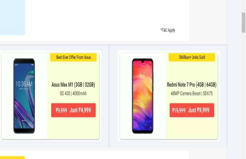 Flipkart Mobiles Bonanza sale