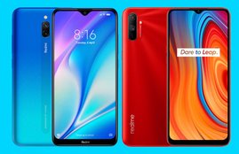 Redmi 8A Dual vs Realme C3 Price