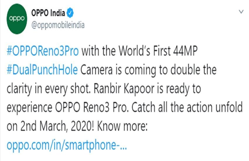 Oppo Reno 3 Pro
