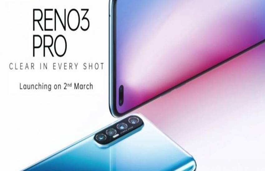 Oppo Reno 3 Pro Launch Date in India