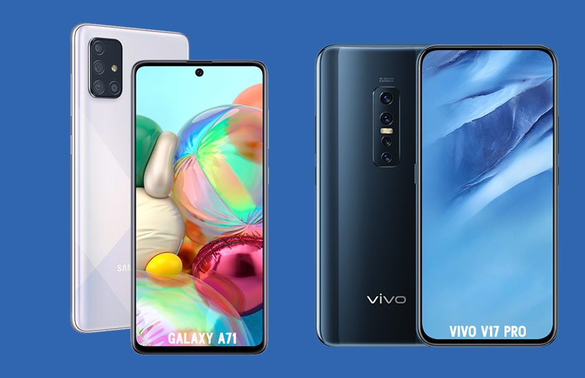 Samsung Galaxy A71 vs Vivo V17 pro
