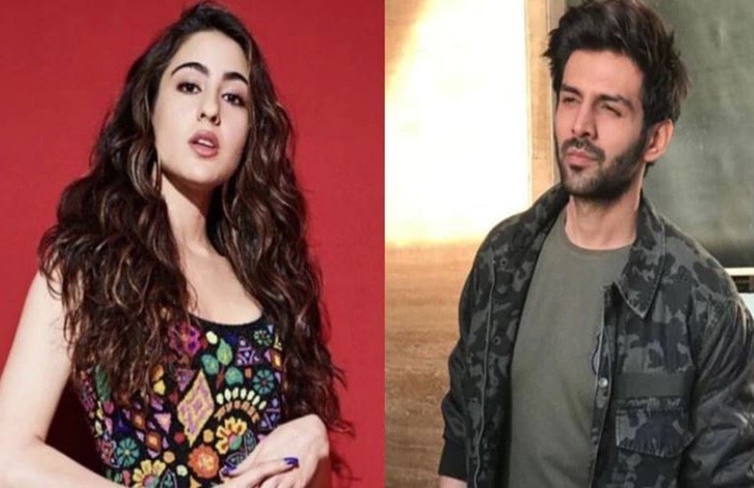 Kartik Aaryan sara ali khan, kartik aaryan And Sara Ali Khan, Kartik Sara Photo, love aaj kal, kartik aaryan shares a photo on instagram, sara ali khan and kartik aaryan photo viral on social media, kartik aaryan sara ali khan love aaj kal release date, kartik aaryan sara ali khan cute photo on internet,