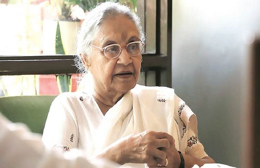 दिल्ली की पूर्व मुख्यमंत्री शीला दीक्षित। (indian express file)