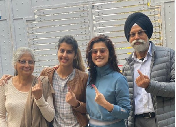 Delhi Election 2020: ‘मुझे छोड़िए, मुझसे ज्यादा Delhite…’, दिल्ली में वोट डालने पर ट्रोल ने पूछा सवाल तो तापसी पन्नू ने कर दी बोलती बंद