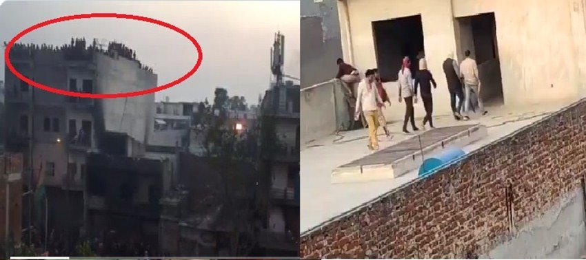 कपिल मिश्रा ने इसी घर का एक विडियो भी शेयर किया था जिसमें वहां से लगातार पत्थर और पेट्रोल बम चल रहे थे।