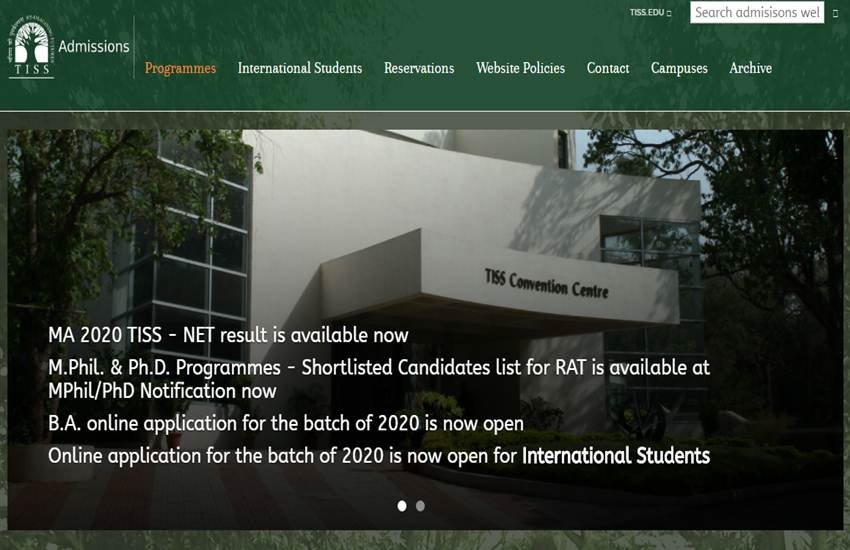 TISS-NET 2020, TISS-NET Result 2020, admissions.tiss.edu, Sarkari result 2020, Tata Institute of Social Sciences Result 2020, national level entrance examination Result 2020, sarkari naukri 2020, TISS-NET Pre-Interview Test, TISS-NET Personal Interview date TISS-NET 2020, TISS-NET Result 2020, admissions.tiss.edu, Sarkari result 2020, Tata Institute of Social Sciences Result 2020, national level entrance examination Result 2020, sarkari naukri 2020, TISS-NET Pre-Interview Test, TISS-NET Personal Interview date