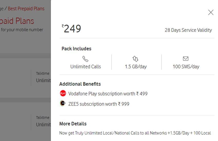 Vodafone plans vs Reliance Jio plans vs Airtel plans