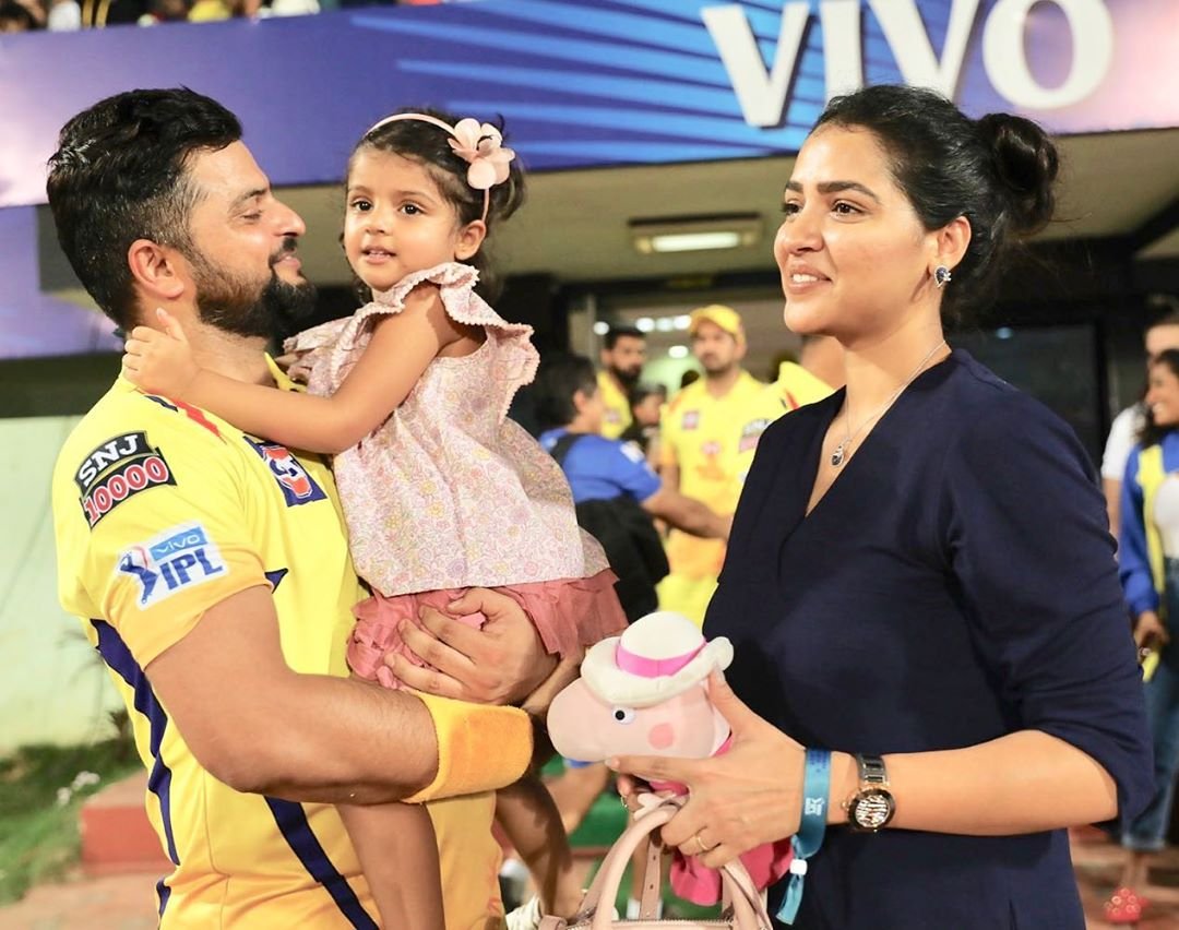 Suresh Raina, Suresh Raina become father again, Suresh Raina love story, Priyanka Raina, Gracia, Suresh Raina became father, Suresh Raina blessed with baby boy, Gracia Raina, Suresh Raina daughter, Harbhajan Singh, Indian cricketer, Chennai Super Kings, CSK, IPL 2020, Indian Premier League, Suresh Raina became father 2nd time, Corona Virus, Coronavirus, Covid-19, Cricket, Cricket News, Hindi Cricket News, Latest Cricket News,सुरेश रैना, प्रियंका रैना, ग्रेसिया, सुरेश रैना बने पिता, सुरेश रैना बेटे के पिता बने, ग्रेसिया रैना, हरभजन सिंह, भारतीय क्रिकेटर, चेन्नई सुपर किंग्स, सीएसके, आईपीएल 2020, इंडियन प्रीमियर लीग, दूसरी बार पिता बने सुरेश रैना, कोरोना वायरस, कोविड-19, क्रिकेट, क्रिकेट न्यूज, हिंदी क्रिकेट न्यूज, लेटेस्ट क्रिकेट न्यूज, hots star, vivo, jio tv, coronavurus