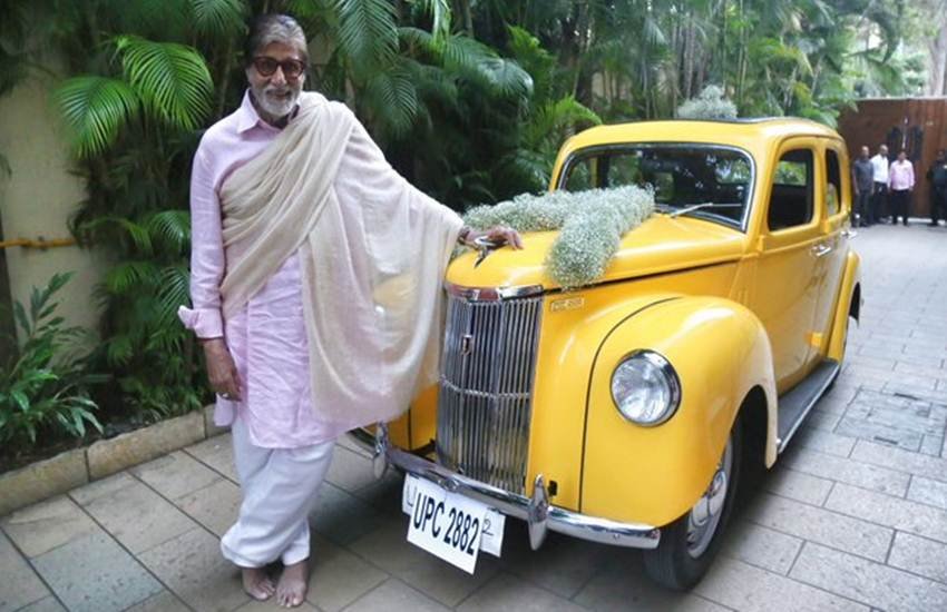 amitabh bachchan, amitabh bachchan first family car, amitabh bachchan ford perfect, amitabh bachchan blog, amitabh bachchan ford prefect, amitabh bachchan car, amitabh bachchan ford, amitabh bachchan vintage cars, amitabh bachchan ford prefect, amitabh bachchan twitter, anant goenka, The Indian Express Group, 26/11 Event, Mumbai, Enterainment News, Mumbai News, Hindi News