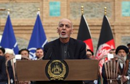 Ashraf Ghani, Ashraf Ghani Oath, Ashraf Ghani Oath Ceremony, Explosions, Firing, Video, Ashraf Ghani, Kabul, Afghanistan, International News, Hindi News