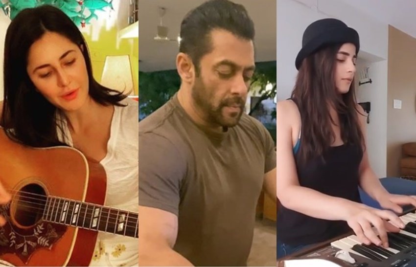 Coronavirus, Coronavirus Outbreak, Salman Khan, Katrina Kaif, Coronavirus in India, Hrithik Roshan, Alia Bhatt, Radhika Madan, Many More Stars Home lock, Salman Khan Doing Painting in Home Lock, Salman khan Painting, cORONA vIRUS Effect Art and Craft and Music, Bollywood news, Television news, Entertainment news, Corona Virus Update