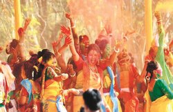 दोलजात्राः पलाश के फूल, दोल उत्सव और कविगुरु