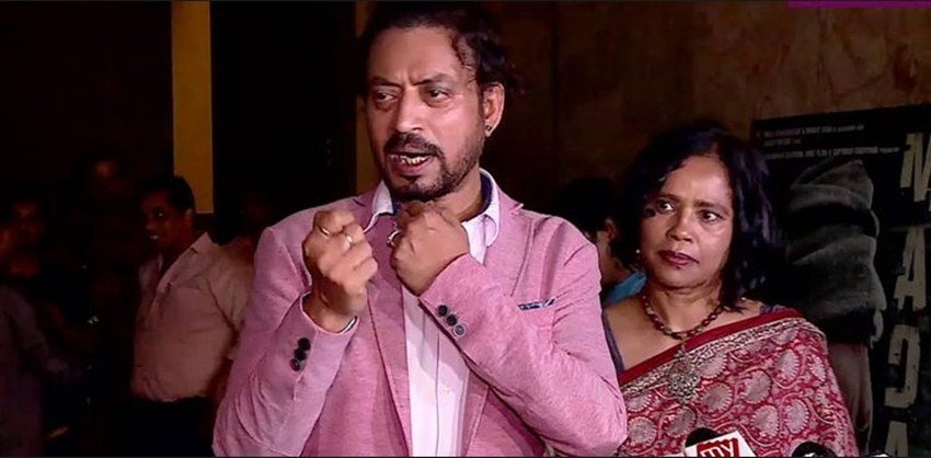 हाल ही में अपनी बीमारी की बात करते हुए इऱफान खान ने कहा है कि उनके सबसे बुरे दौर में उनकी पत्नी सुतापा डट कर खड़ी रहीं।