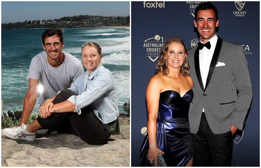 ऑस्ट्रेलिया के स्टार तेज गेंदबाज मिशेल स्टार्क ने 2016 में एलीसा हीली से विवाह किया था। 