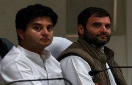 Rahul Gandhi, Jyotiraditya Scindia
