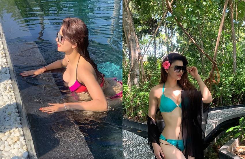 Urvashi Rautela, Actress Urvashi Rautela, Urvashi Rautela in Maldives, Urvashi Rautela Shared Bold Picture, Urvashi pictures from Maldives, Urvashi Rautela in Vacations, Urvashi Rautela on the Beach with blue sky,Urvashi Rautela in blue bikini, Urvashi Rautela Bikini pictures, entertainment news, bollywood news, television news