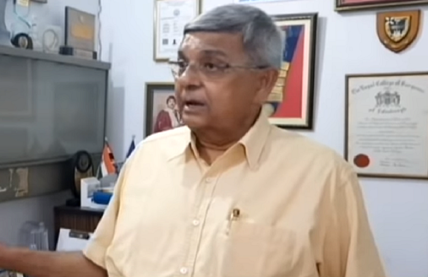 नालंदा मेडिकल कॉलेज और अस्पताल (एनएमसीएच) के वरिष्ठ डॉक्टर अजय कुमार। (video screenshot) नालंदा मेडिकल कॉलेज और अस्पताल (एनएमसीएच) के वरिष्ठ डॉक्टर अजय कुमार। (video screenshot)