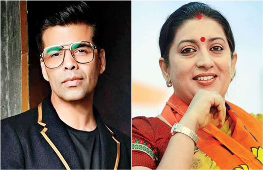 smriti irani, coronavirus, karan johar, corona virus, coronavirus lockdown, smriti irani twitter, twitter, karan johar song, smriti irani twitter, smriti irani news, covid 19, lag ja gale song, twitter antakshari, स्मृति ईरानी, करण जौहर