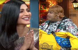 The Kapil Sharma Show, the kapil sharma show season 2, the kapil sharma show trp, kajol, women day kapil sharma show, devi movie, accha yadav wants shruti hassan as her bf, short film devi, achha yadav, shruti hassan, Achcha yadav Trolls The Cast Of Devi, devi, कपिल शर्मा, द कपिल शर्मा शो, Kapil Sharma, ENTERTAINMNET NEWS, BOLLYWOOD NEWS, TELEVISION NEWS
