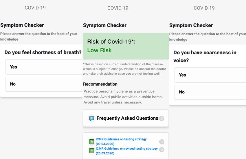 Coronavirus COVID-19 symptoms