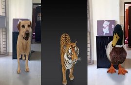 Google 3D Animals