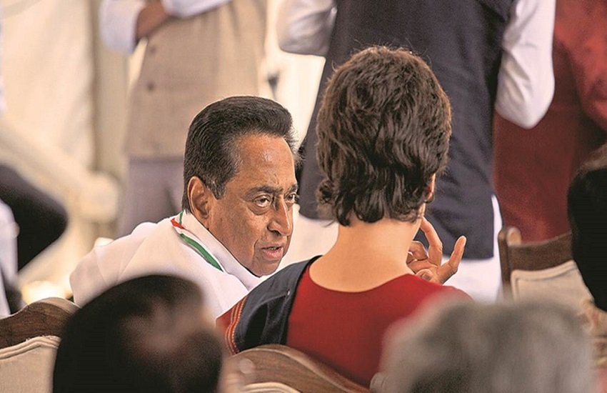मध्यप्रदेश विधानसभा में फ्लोर टेस्ट नहीं हुआ। (indian express)