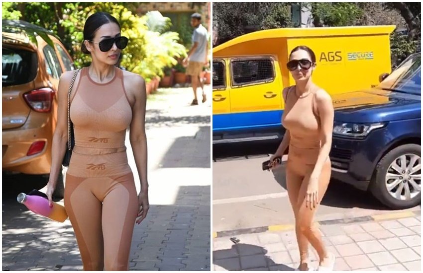 Malaika Arora, Malaika Arora Style, Malaika Arora Nude Body Suit, Malaika Arora Controversy, Malaika Arora Yoga Gym Wear, Malaika Arora gYM WEAR Price, Malaika's Huge Price Money Tag, Malaika Arora Affordable Gym Suit, Malaika Arora Got Trolled Brutally for Nude Gym Wear, entertainment news, Bollywood news, Television news