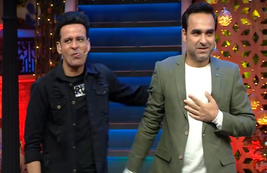 The Kapil Sharma Show: मनोज तिवारी से मिलकर भावुक हुए पंकज त्रिपाठी

