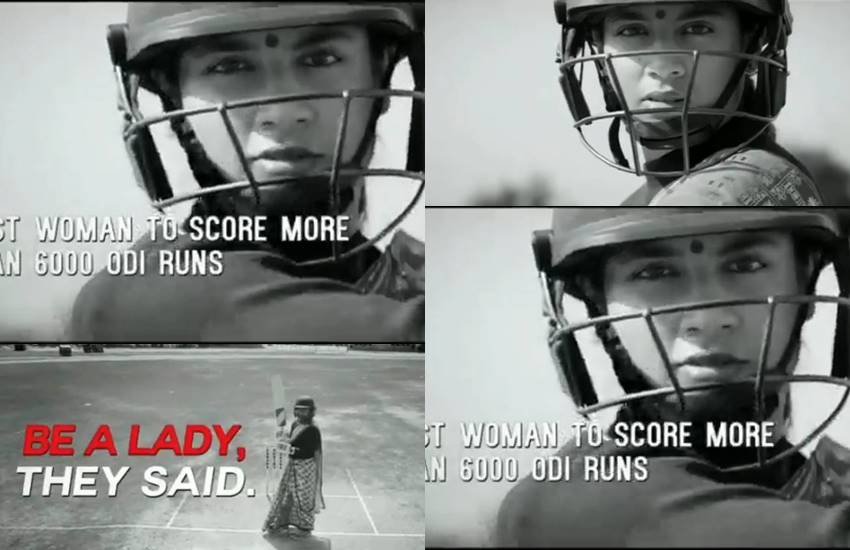 साड़ी पहन मिताली राज ने बरसाए चौके छक्के