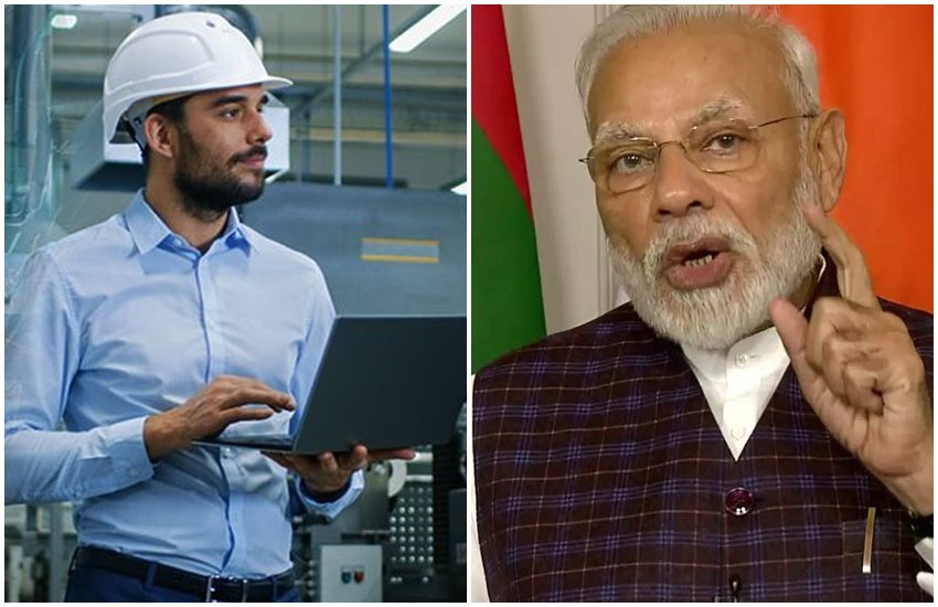 narendra modi job