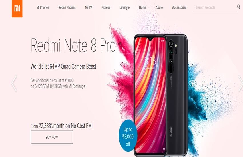 Redmi Note 8 Pro Price in India