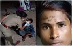 Coronavirus, (Covid-19) India Lockdwon: मजदूर के माथे पर लिखा- ‘मैंने लॉकडाउन तोड़ा मुझसे दूर रहो’, महिला पुलिसकर्मी पर हुई कार्रवाई