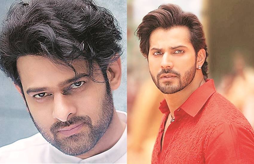 बाहुबली एक्टर प्रभास और वरुण धवन। बाहुबली एक्टर प्रभास और वरुण धवन।