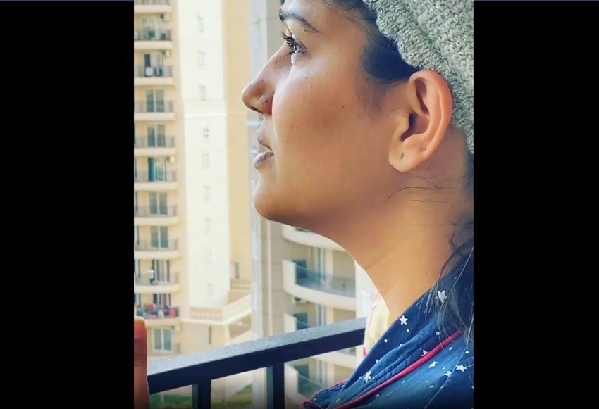 सपना चौधरी ने अपने इंस्टाग्राम पर जनता कर्फ्य़ू के दिन का वीडियो पोस्ट किया है।