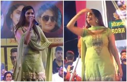 बिहार के जहानाबाद होली सम्मेलन में Sapna Chaudhary के डांस का वीडियो वायरल, आम्रपाली दुबे संग भोजपुरी गानों पर लगाए जबरदस्त ठुमके