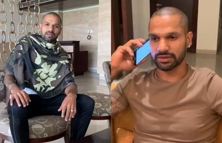 घर में क्वारेंटाइन शिखर धवन 