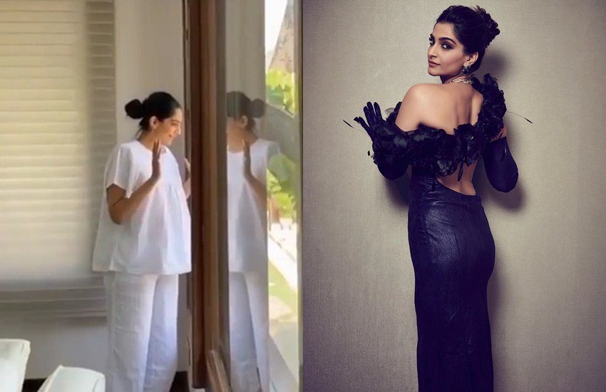 अभी बीते दिनों ही बॉलीवुड स्टार सोनम कपूर (Sonam Kapoor) लंदन से भारत लौटी हैं। सोनम कपूर ने खुद इस बात की जानकारी अपने सोशल मीडिया के जरिए फैंस को दी थी और ये भी बताया था कि कोरोना वायरस (Coronavirus) के डर के बीच वो किस तरह खुद को पूरी सतर्कता के साथ आइसोलेशन में रखे हुए हैं। सोशल मीडिया में एक वीडियो भी वायरल हुआ था जिसमें वह अपनी सास से बात करती दिख रही थीं। अब इस तरह की चर्चा जोरों पर है कि सोनम कपूर प्रेग्नेंट हैं।