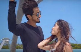 TikTok star Mr.faisu, Jannat zubair, jannat zubari mr. faisu new song, mr. faisu janant zubair music video viral, faisu jannat romantic moment, mr faisu jannat love moments, mr faisu jannat romance, mr. faisu loves jannat zubair,