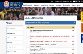 UP BEd 2020 exam, UPBEd 2020 New Exam Date, UPBEd 2020 Exam Date, www.lkouniv.ac.in, Lucknow University