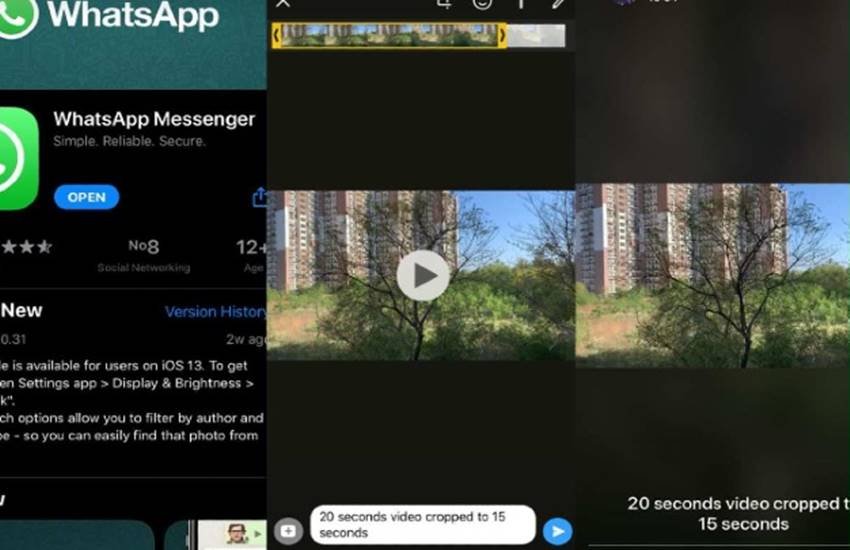whatsapp status video time limit