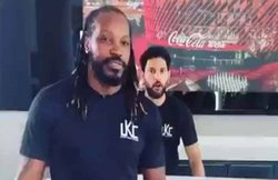 युवराज सिंह ने किया मजाक, क्रिस गेल ने कहा- कॉन्फिडेंस मेरा, कब्र बनेगी तेरी; देखें VIDEO