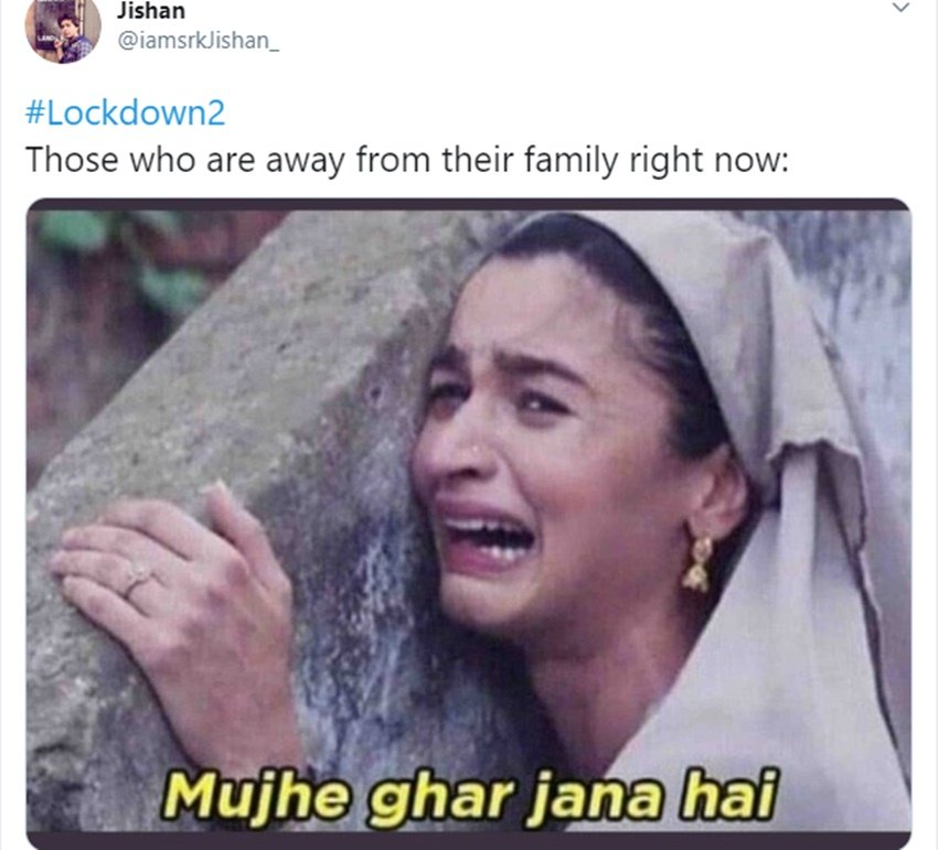 लॉकडाउन बढ़ने के बाद घर से दूर रह रहे लोगों की हालत।