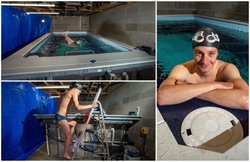 Covid-19: लॉकडाउन भी नहीं डाल पाया प्रैक्टिस में अड़ंगा, 2 बार के ओलंपिक चैंपियन ने गैराज को स्विमिंग पूल में बदला